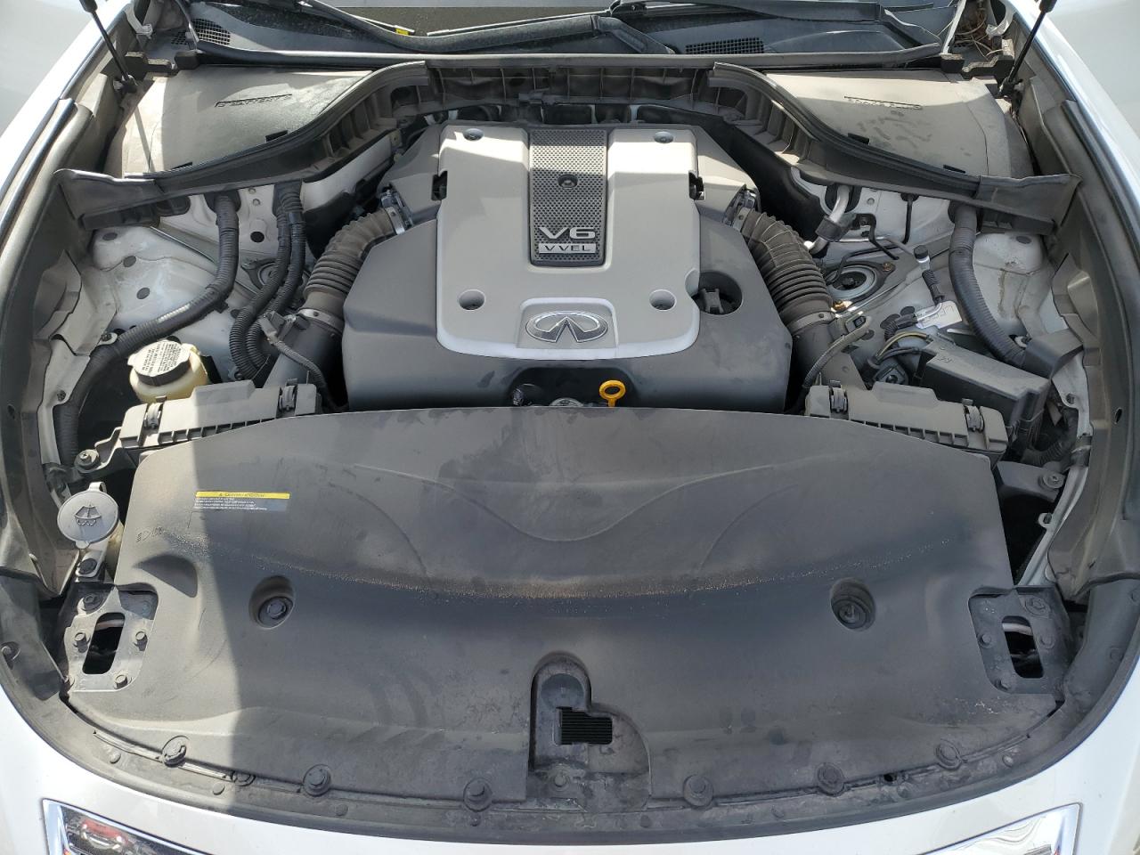 2017 Infiniti Q70 VIN JN1BY1PPXHM170500 Copart auction photo, front end / rear end damage thumbnail 11