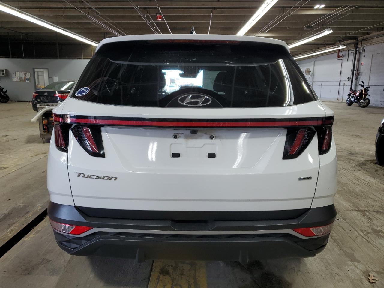 2022 Hyundai Tucson VIN 5NMJFCAE7NH137314 Copart auction photo, front end / minor dent/scratches damage thumbnail 6