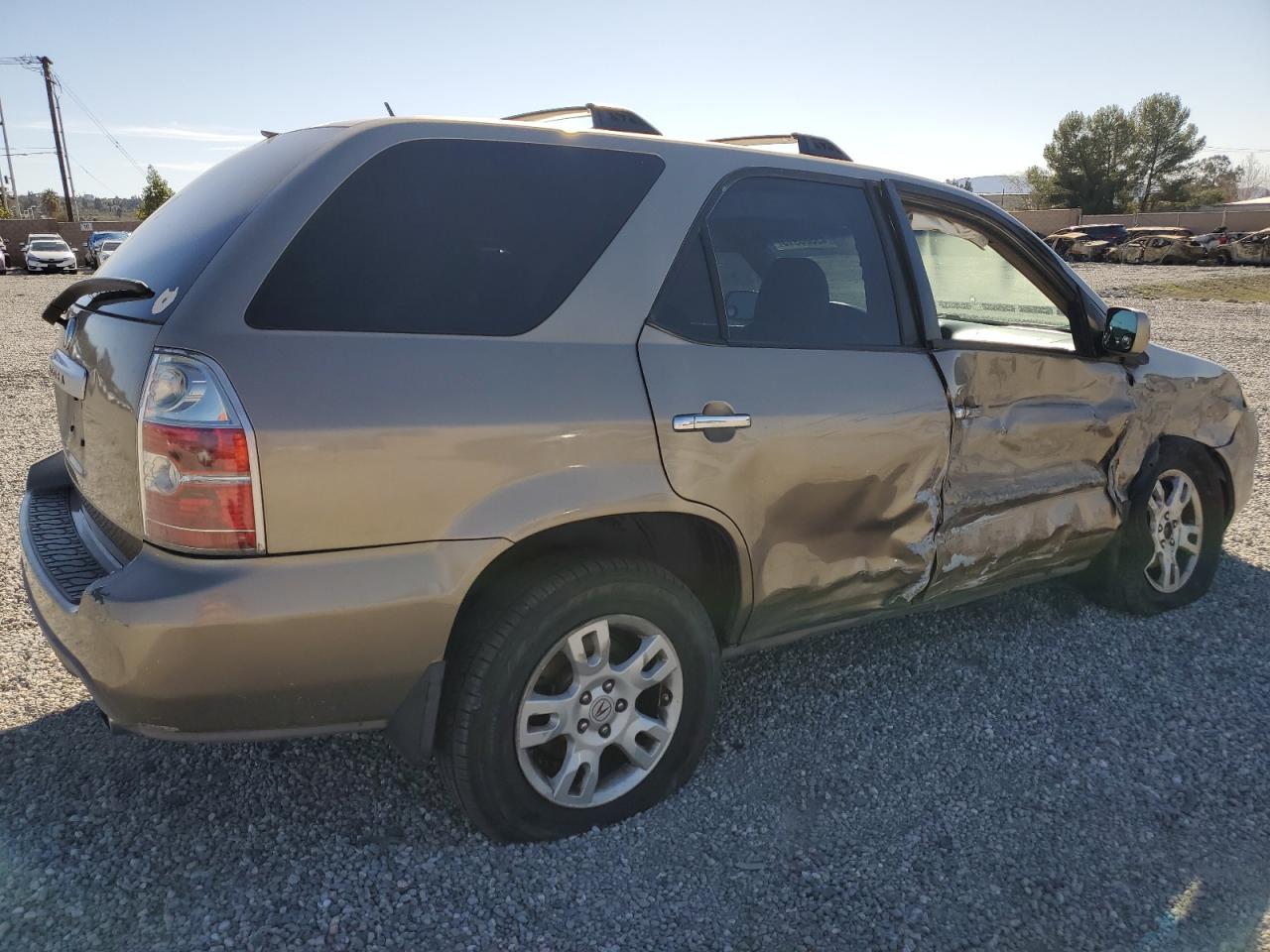 2006 Acura MDX VIN 2HNYD18846H534737 Copart auction photo, all over damage thumbnail 3