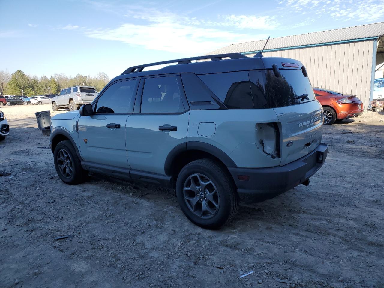 2021 Ford Bronco VIN 3FMCR9D93MRA58931 Copart auction photo, rear end damage thumbnail 2