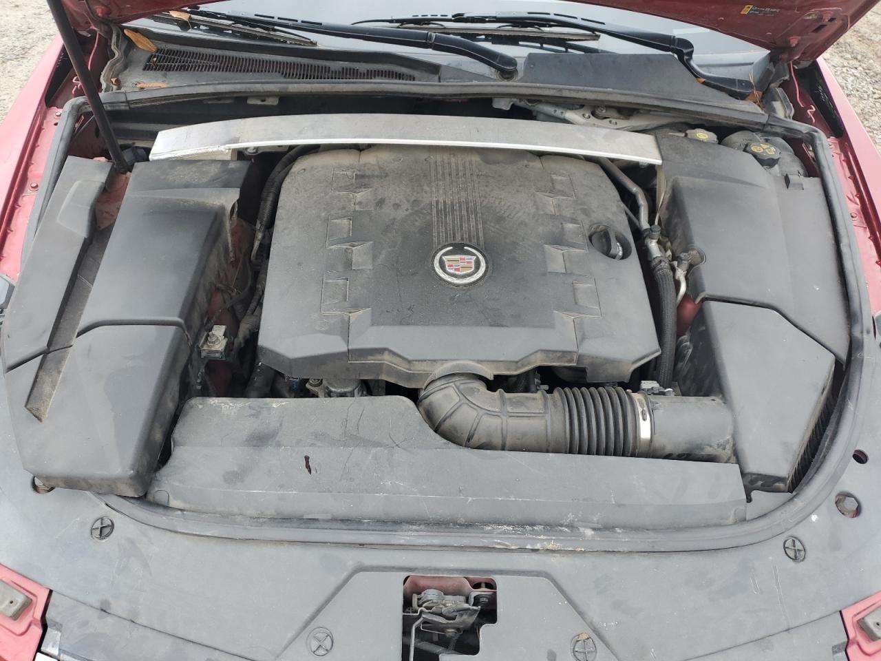 2012 Cadillac CTS VIN 1G6DJ1E3XC0100508 Copart auction photo, all over damage thumbnail 11