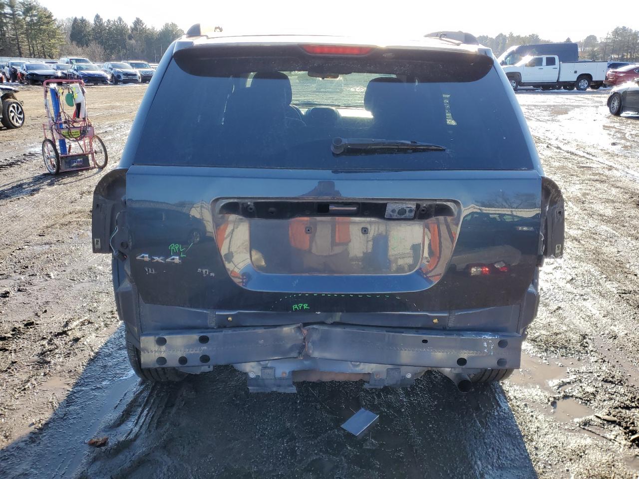 2014 Jeep Compass VIN 1C4NJDBB9ED774255 Copart auction photo, rear end damage thumbnail 6