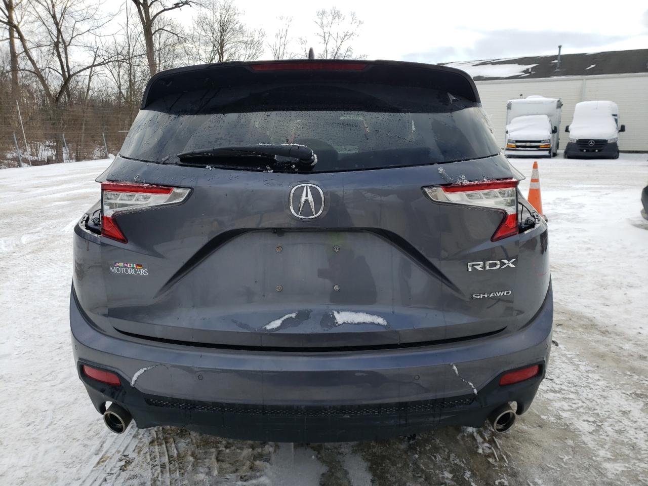2021 Acura RDX VIN 5J8TC2H54ML031693 Copart auction photo, front end / side damage thumbnail 6