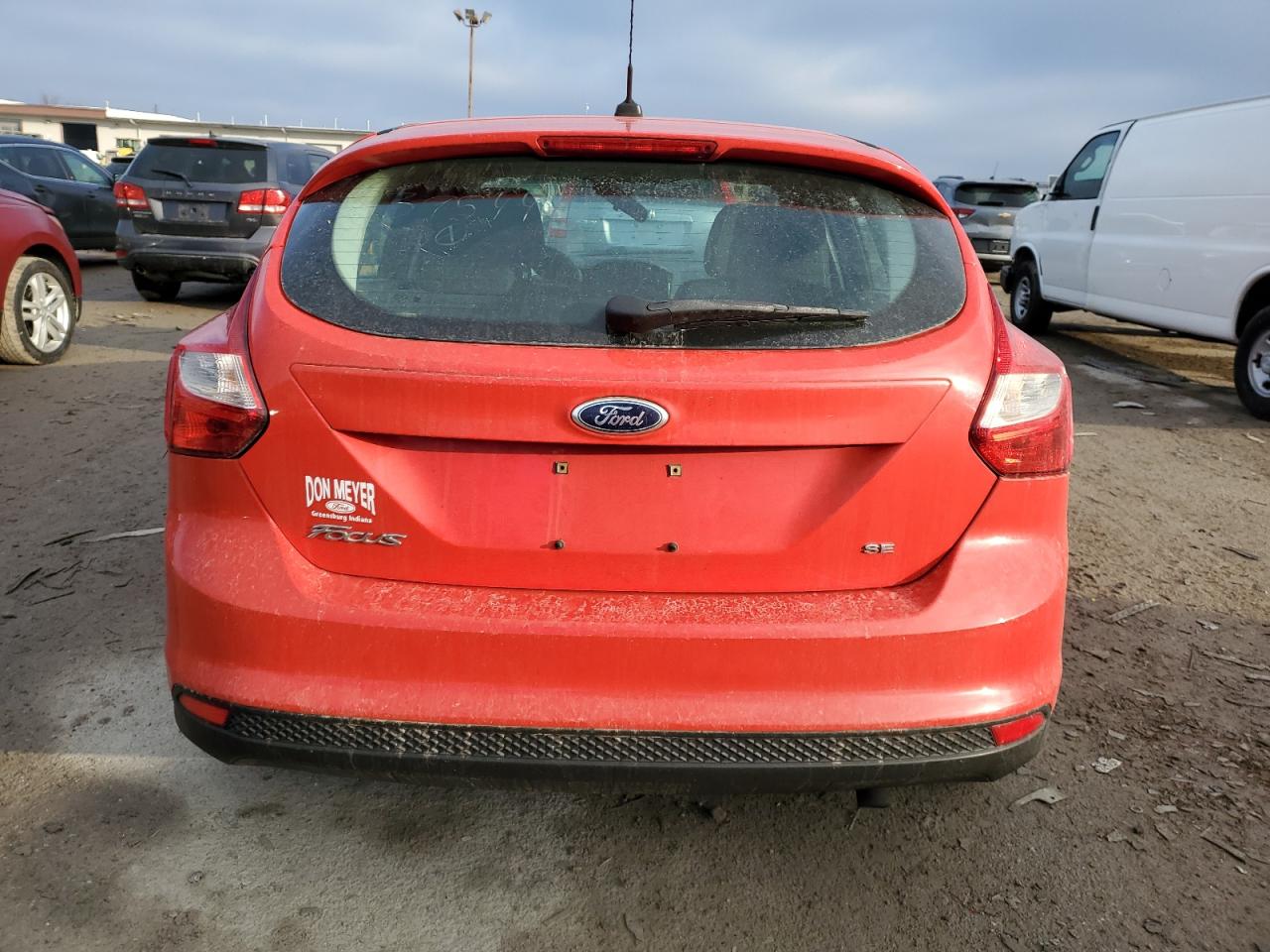 2014 Ford Focus VIN 1FADP3K24EL239544 Copart auction photo, front end damage thumbnail 6