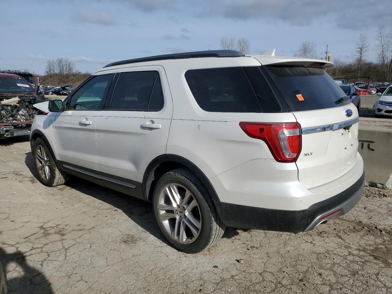 2017 Ford Explorer VIN 1FM5K7D89HGA03356 Copart auction photo, front end damage thumbnail 2