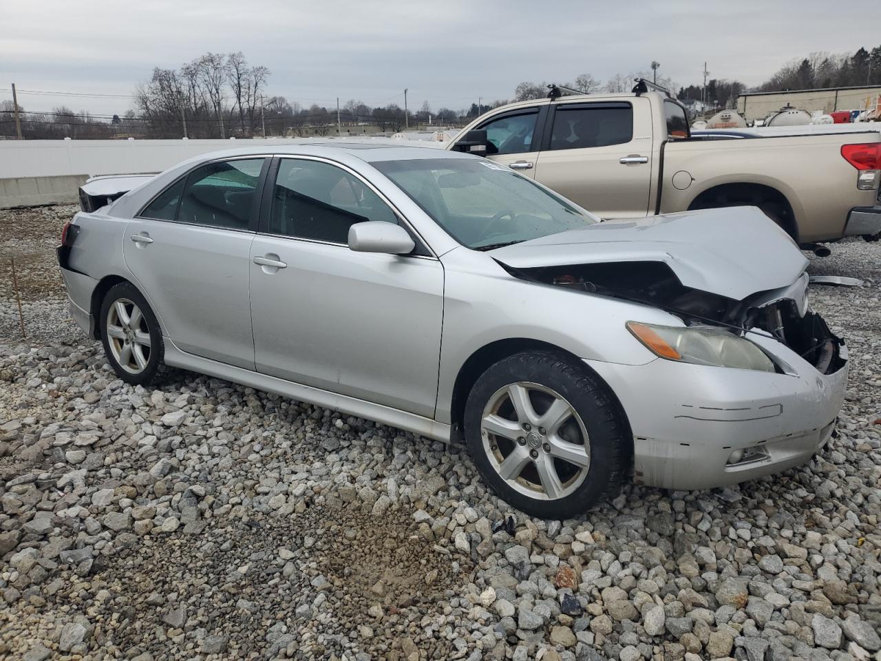 2008 Toyota Camry VIN 4T1BE46K98U768960 Copart auction photo, front end / rear end damage thumbnail 4