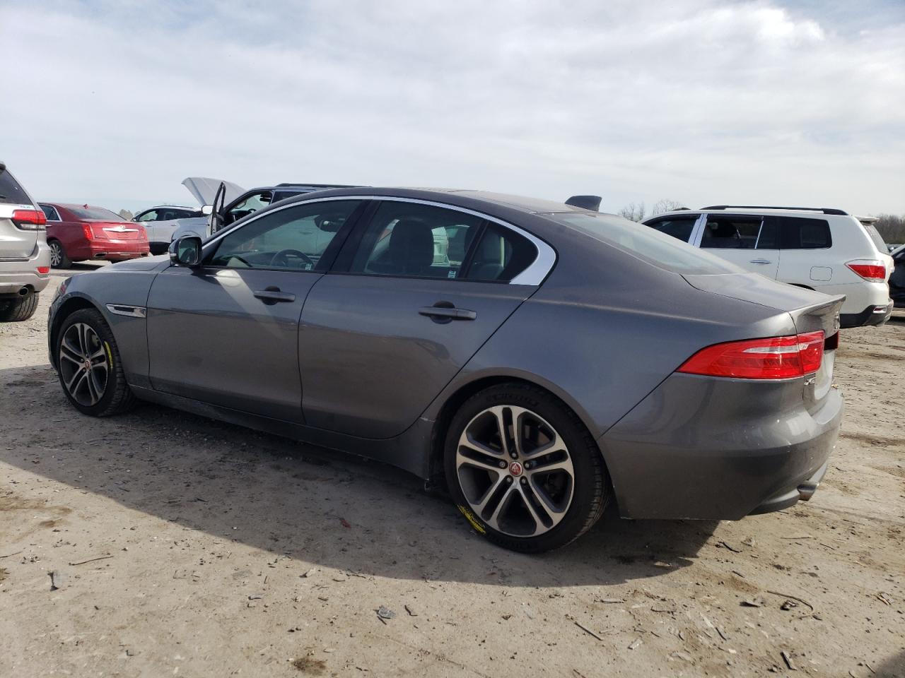 2017 Jaguar XE VIN SAJAJ4BVXHA968468 Copart auction photo, side / rear end damage thumbnail 2