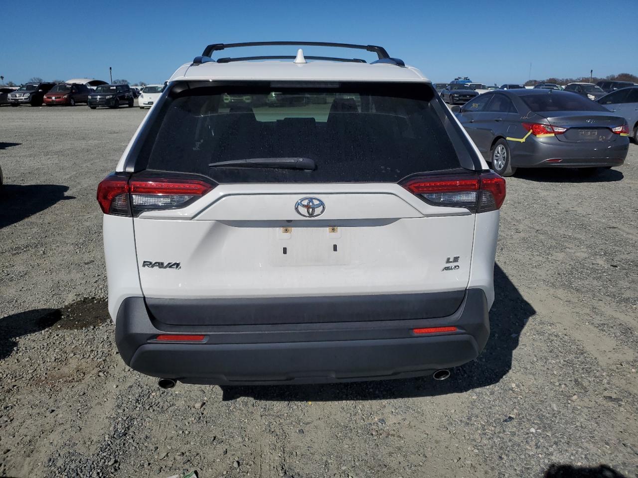 2020 Toyota RAV 4 VIN JTMG1RFV7LD062026 Copart auction photo, front end / side damage thumbnail 6