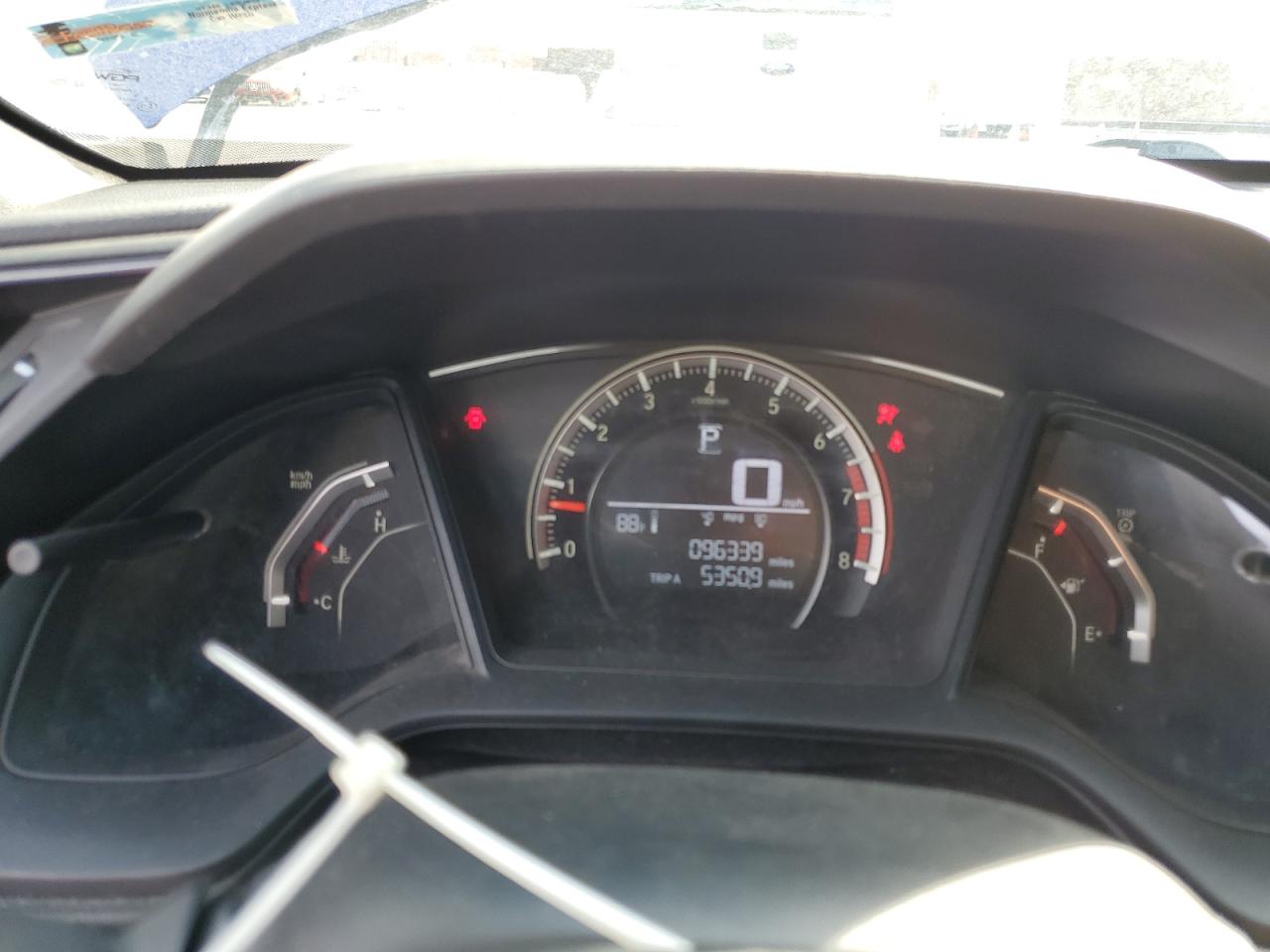 2017 Honda Civic VIN SHHFK7H29HU428941 Copart auction photo, rear end damage thumbnail 9