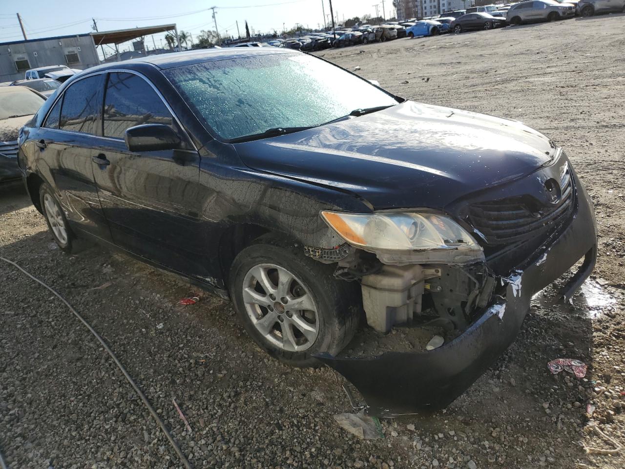 2008 Toyota Camry VIN 4T4BE46K48R017237 Copart auction photo, rear end / front end damage thumbnail 4