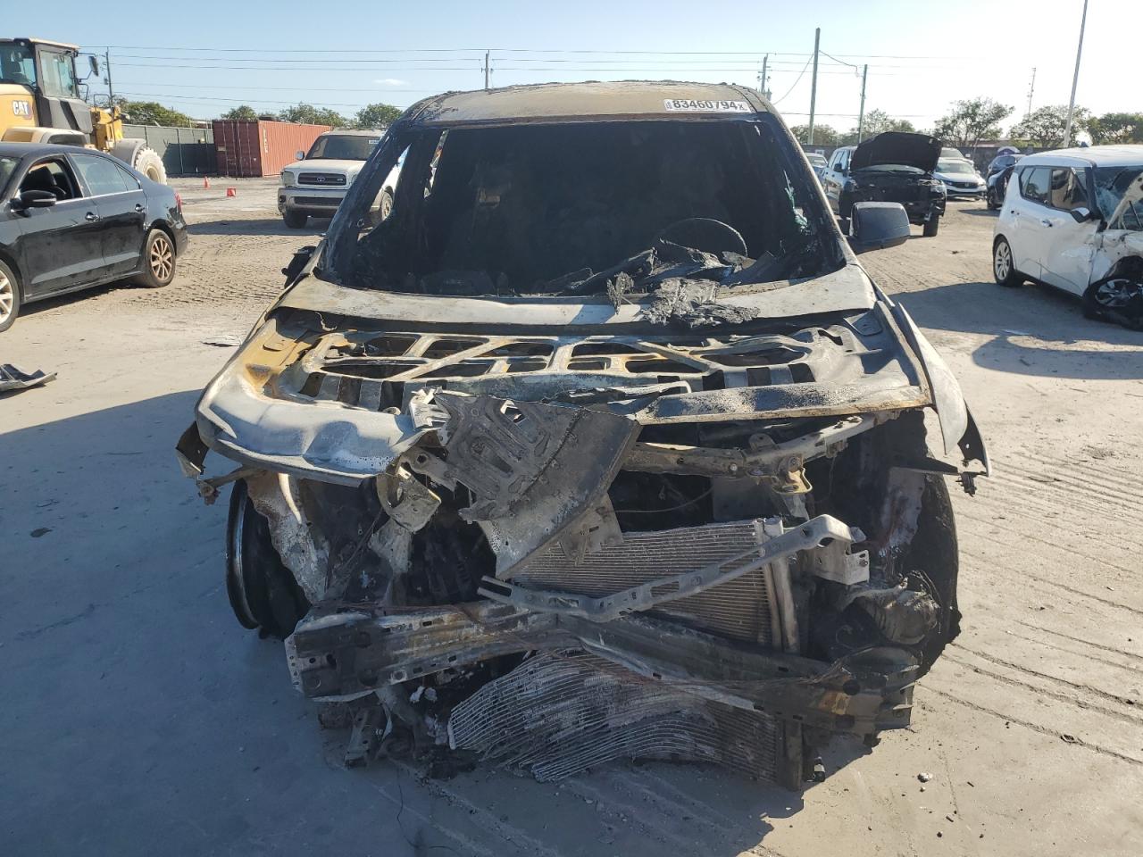 2020 Chevrolet Traverse VIN 1GNERFKW2LJ313170 Copart auction photo, burn damage thumbnail 5