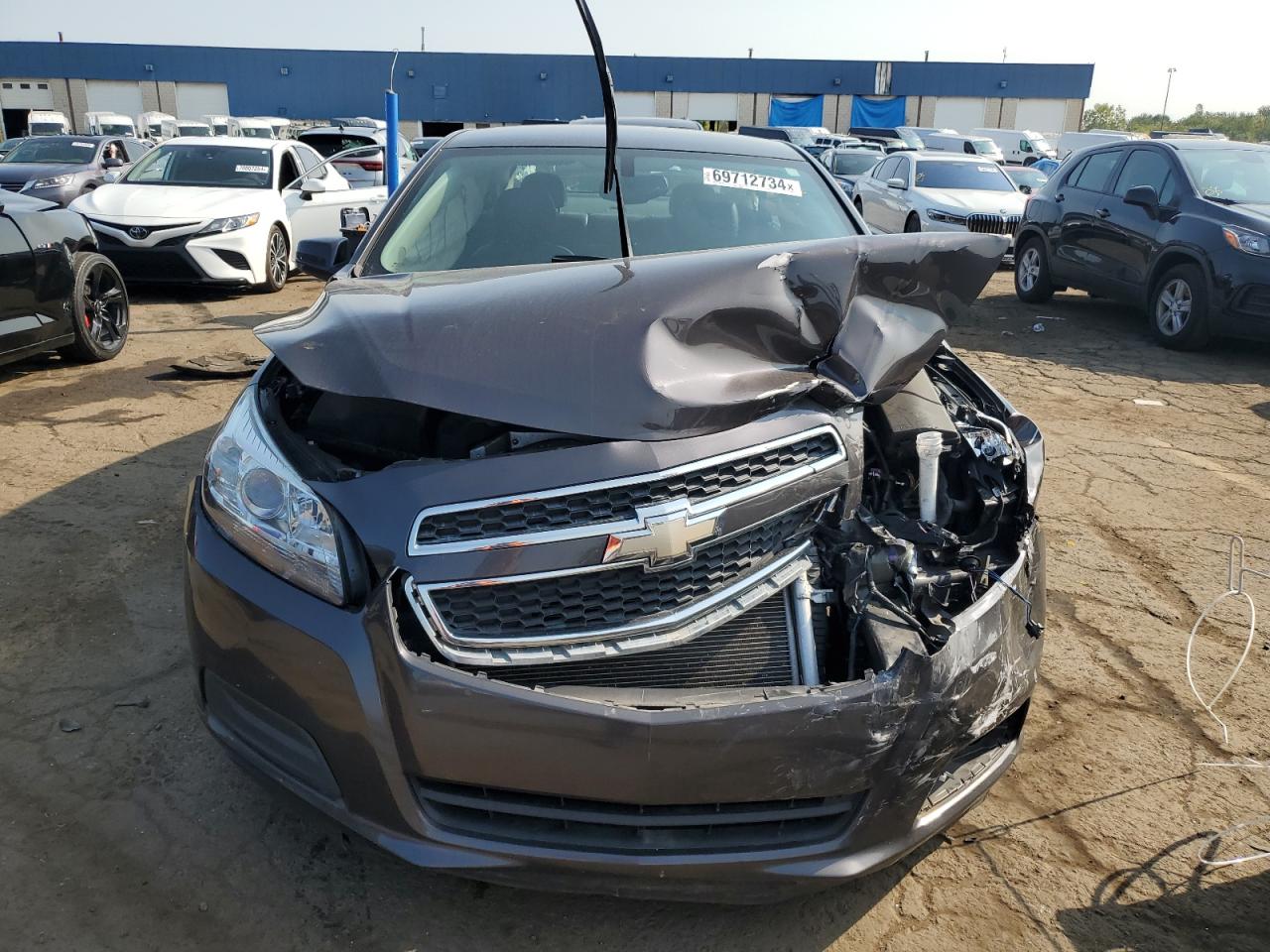 2013 Chevrolet Malibu VIN 1G11C5SA1DF255623 Copart auction photo, front end damage thumbnail 5