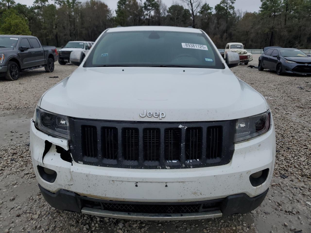 2013 Jeep Grand Cherokee VIN 1C4RJEBG8DC656706 Copart auction photo, front end damage thumbnail 5