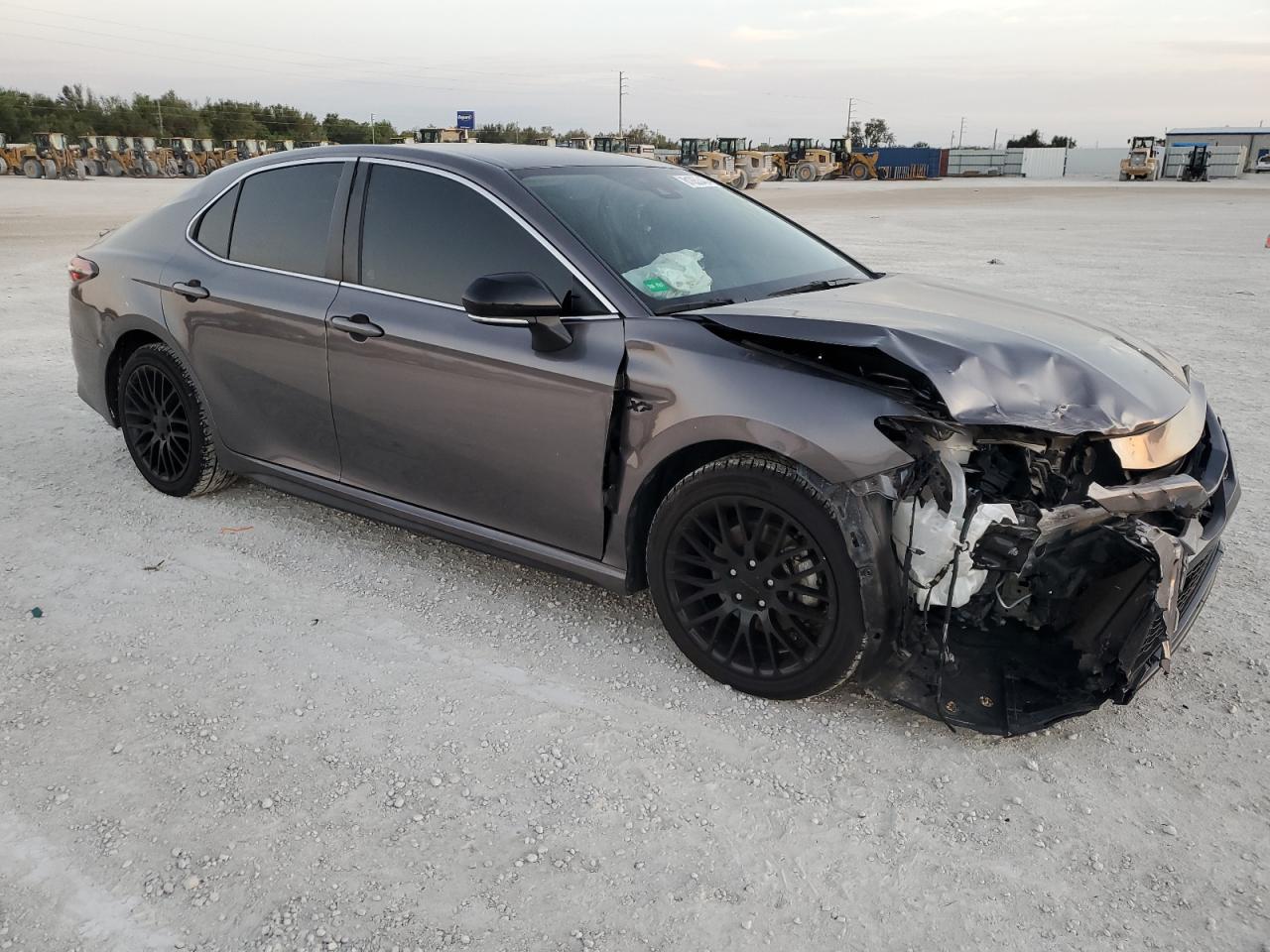 2023 Toyota Camry VIN 4T1T11AKXPU767580 Copart auction photo, front end / rear end damage thumbnail 4