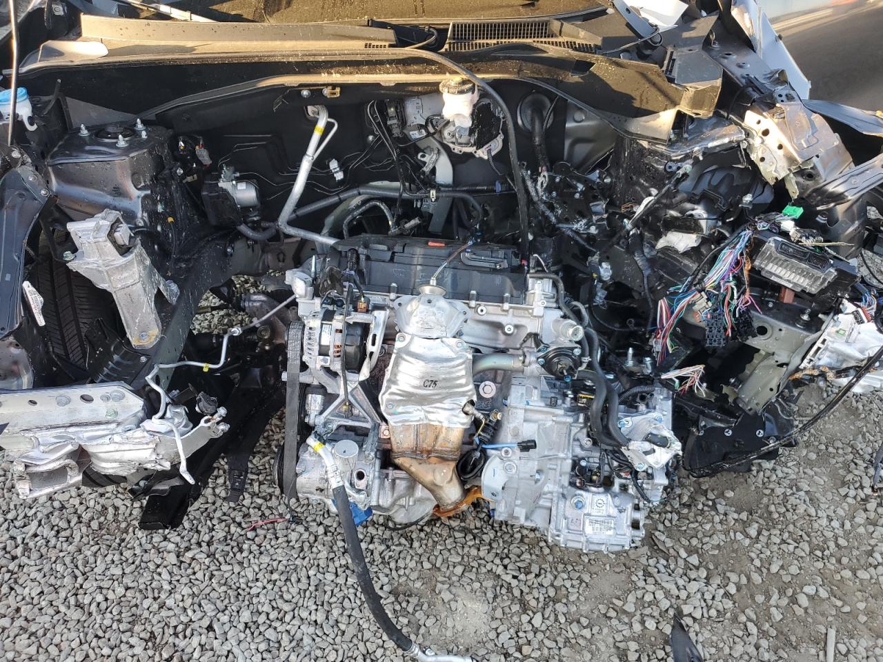 2025 Honda HR-V VIN 3CZRZ1H35SM705744 Copart auction photo, front end damage thumbnail 14