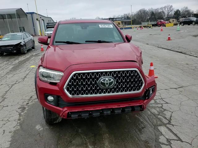 2019 Toyota Tacoma VIN 3TMCZ5AN4KM244518 Copart auction photo, front end / side damage thumbnail 14