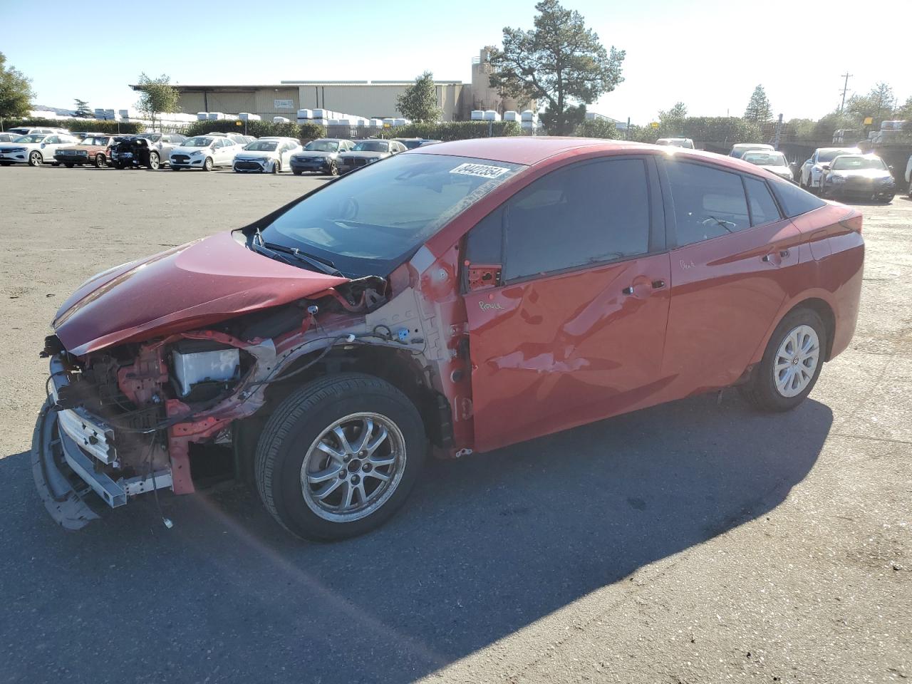 2022 Toyota Prius VIN JTDKAMFU6N3177682