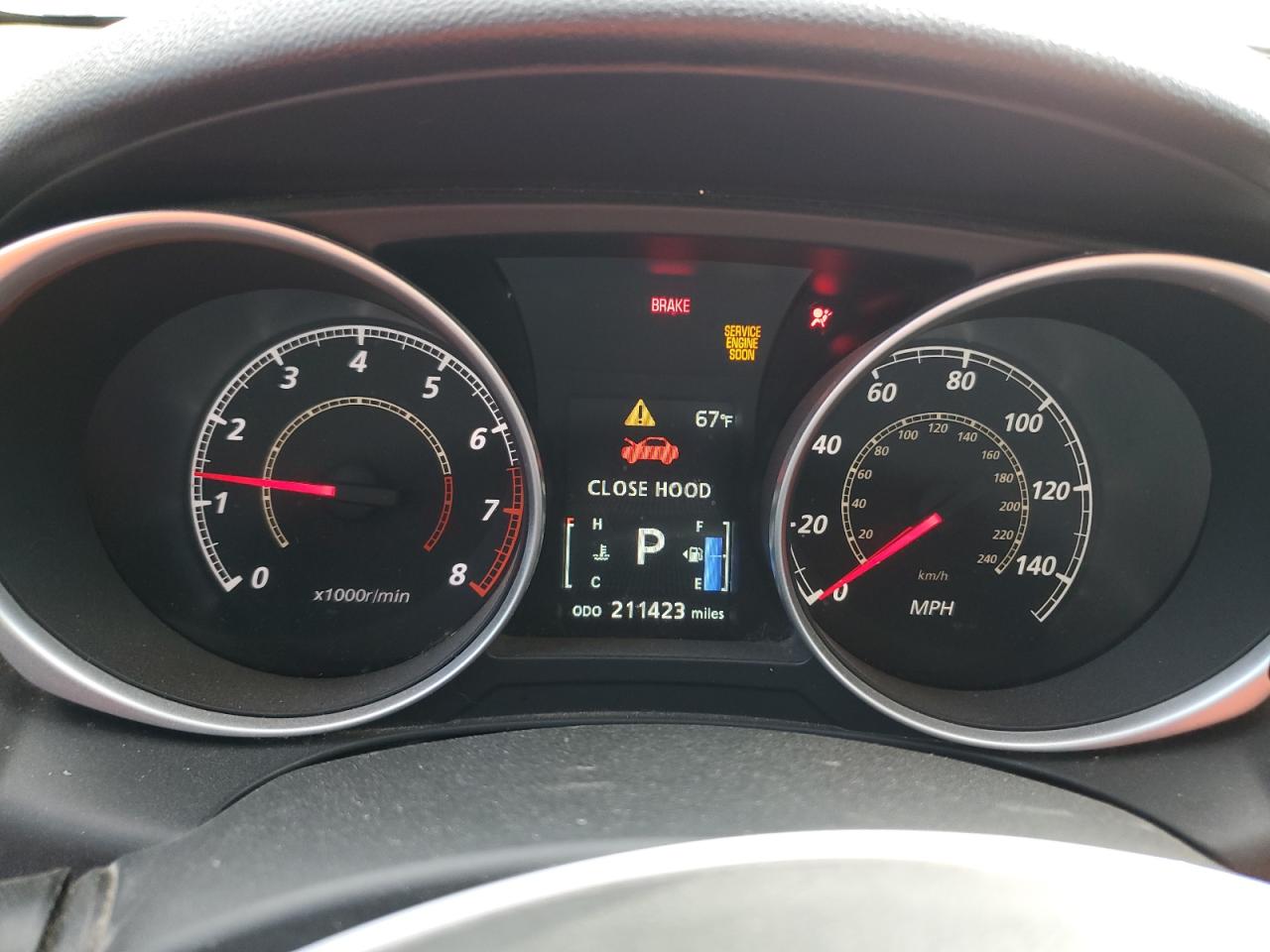 2015 Mitsubishi Outlander VIN 4A4AP3AU1FE045147 Copart auction photo, front end damage thumbnail 9