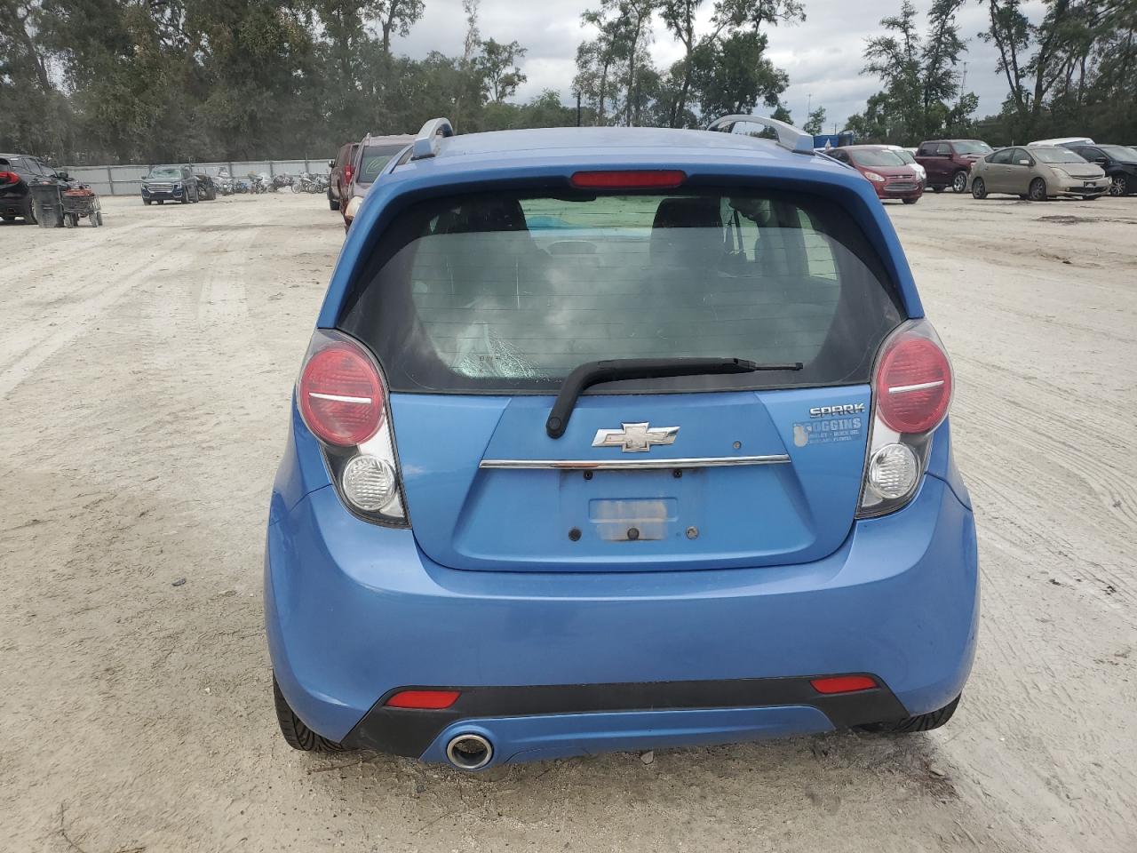 2014 Chevrolet Spark VIN KL8CF6S98EC482838 Copart auction photo, front end damage thumbnail 6
