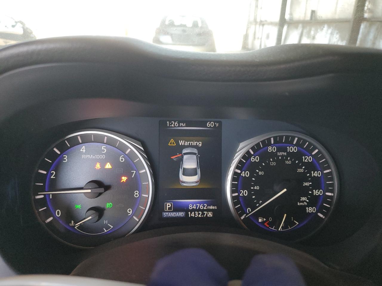 2015 Infiniti Q50 VIN JN1BV7AP9FM330111 Copart auction photo, rear end damage thumbnail 9