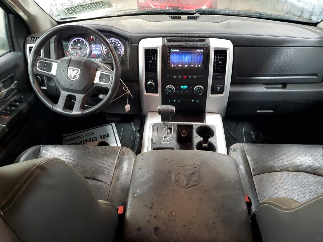 2009 Dodge RAM VIN 1D3HV13T99J520177 Copart auction photo, front end damage thumbnail 8