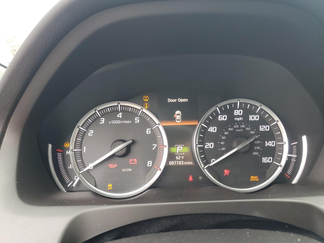 2016 Acura TLX VIN 19UUB1F5XGA001022 Copart auction photo, front end / minor dent/scratches damage thumbnail 9
