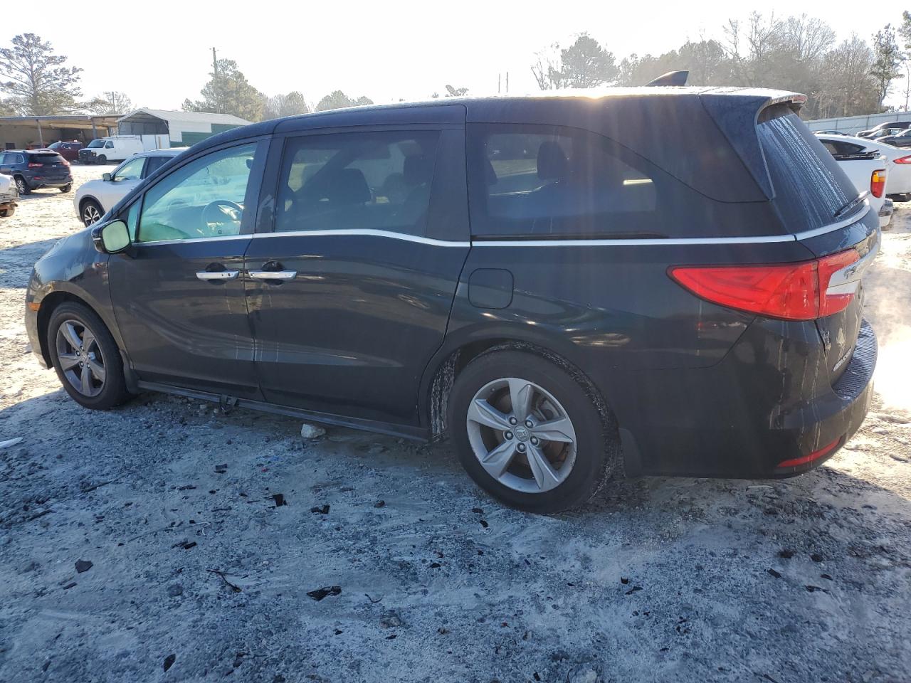 2019 Honda Odyssey VIN 5FNRL6H75KB057396 Copart auction photo, front end damage thumbnail 2