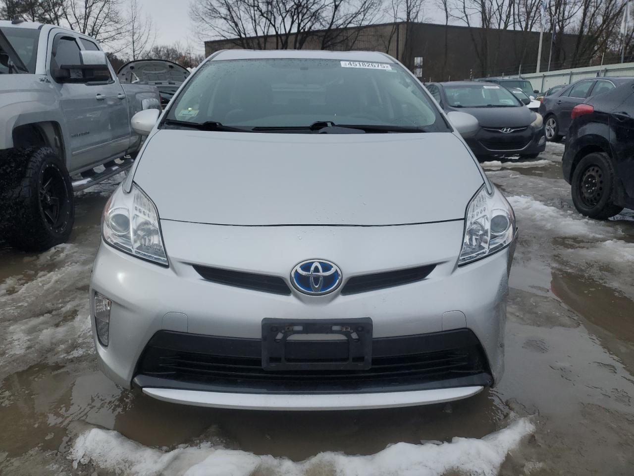 2013 Toyota Prius VIN JTDKN3DU7D5608485 Copart auction photo, front end / side damage thumbnail 5