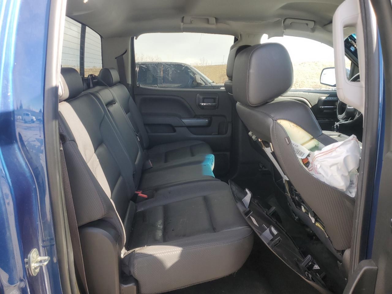 2015 GMC Sierra VIN 3GTU2VEC1FG476967 Copart auction photo, side / rear end damage thumbnail 10