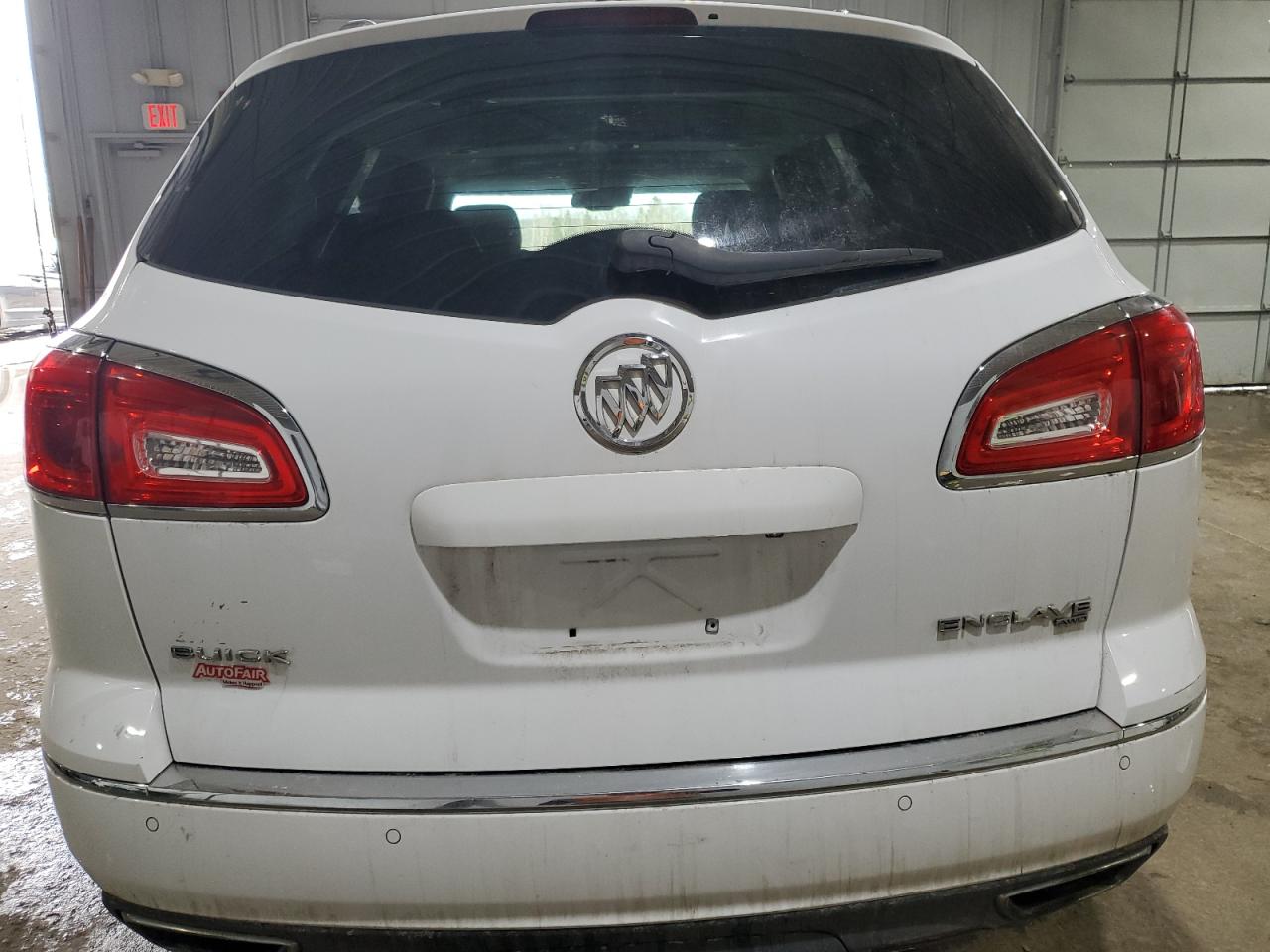 2017 Buick Enclave VIN 5GAKVCKDXHJ338699 Copart auction photo, front end / side damage thumbnail 6