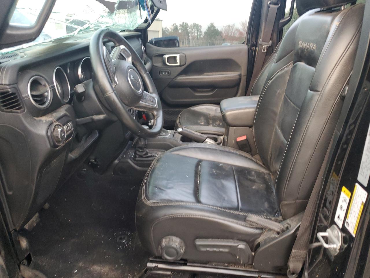 2018 Jeep Wrangler VIN 1C4HJXEG9JW111563 Copart auction photo, all over damage thumbnail 7