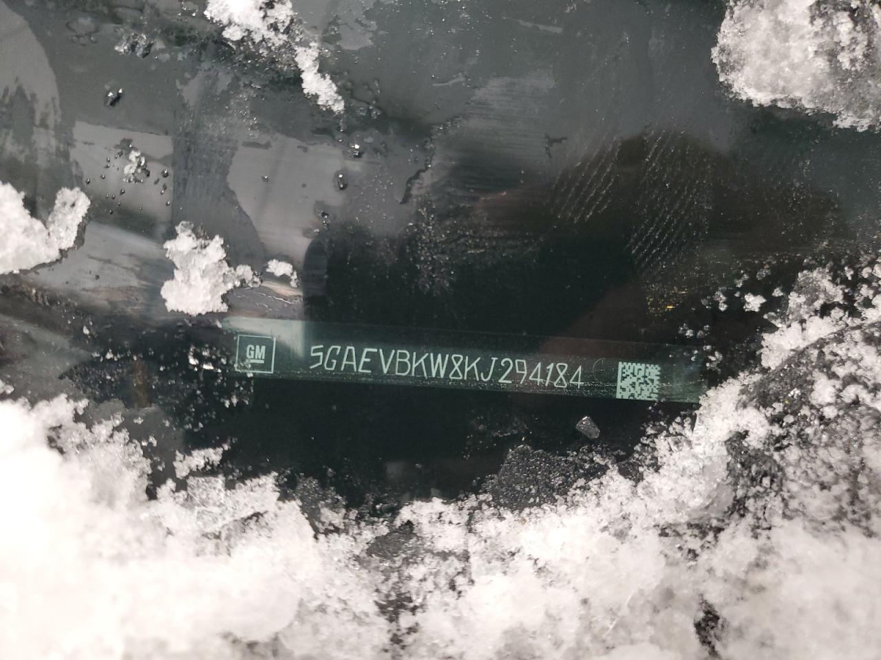 2019 Buick Enclave VIN 5GAEVBKW8KJ294184 Copart auction photo, rejected repair damage thumbnail 13