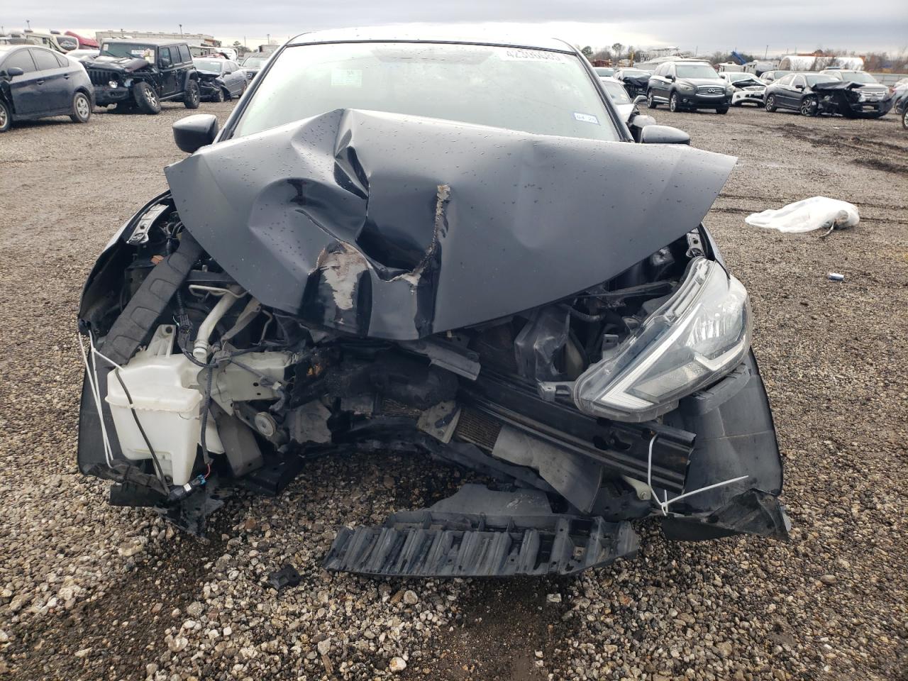2017 Nissan Sentra VIN 3N1AB7AP8HY267295 Copart auction photo, front end / mechanical damage thumbnail 5