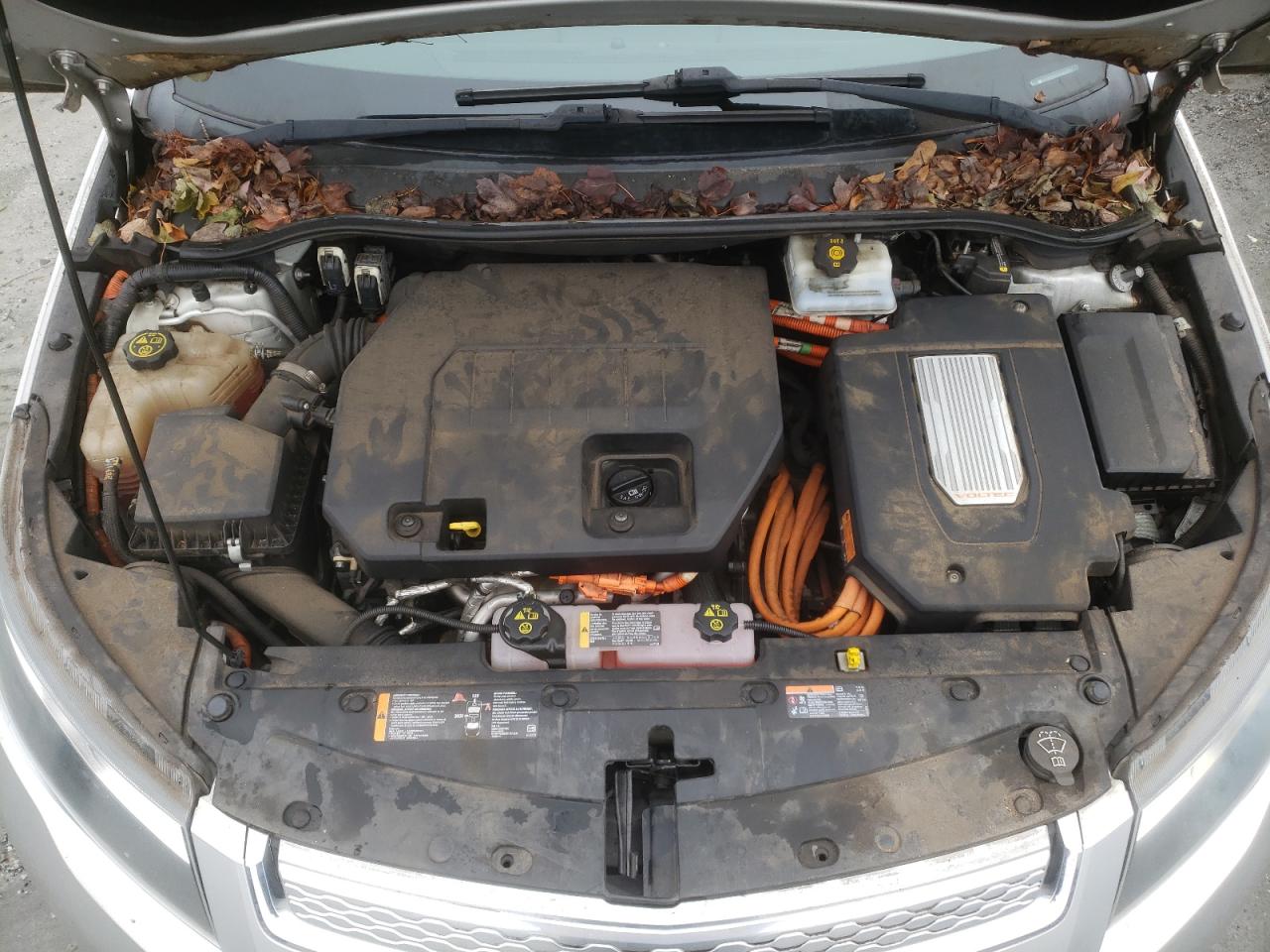2013 Chevrolet Volt VIN 1G1RD6E44DU136097 Copart auction photo, rear end / side damage thumbnail 11