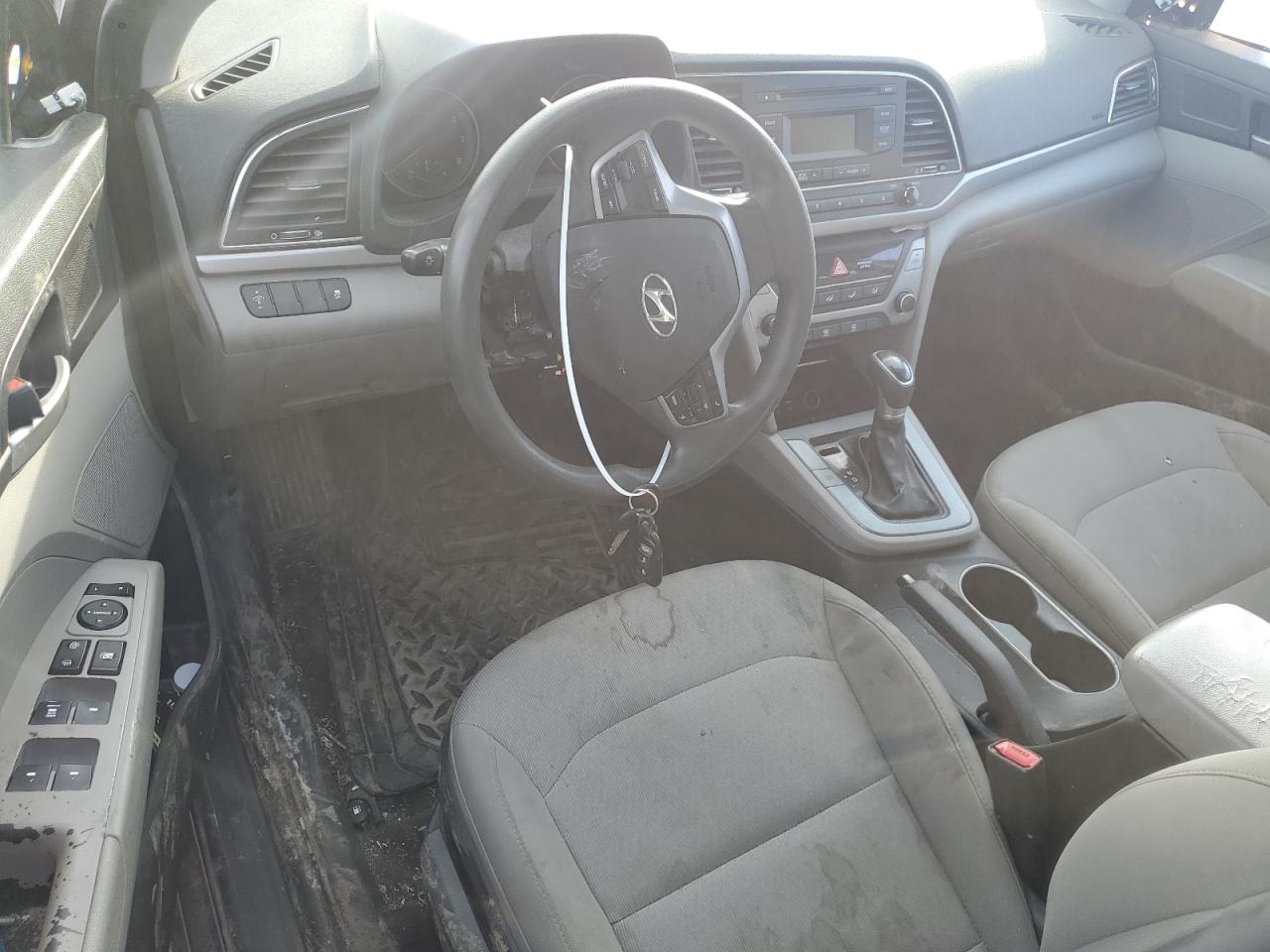 2018 Hyundai Elantra VIN 5NPD74LFXJH346579 Copart auction photo, vandalism damage thumbnail 8