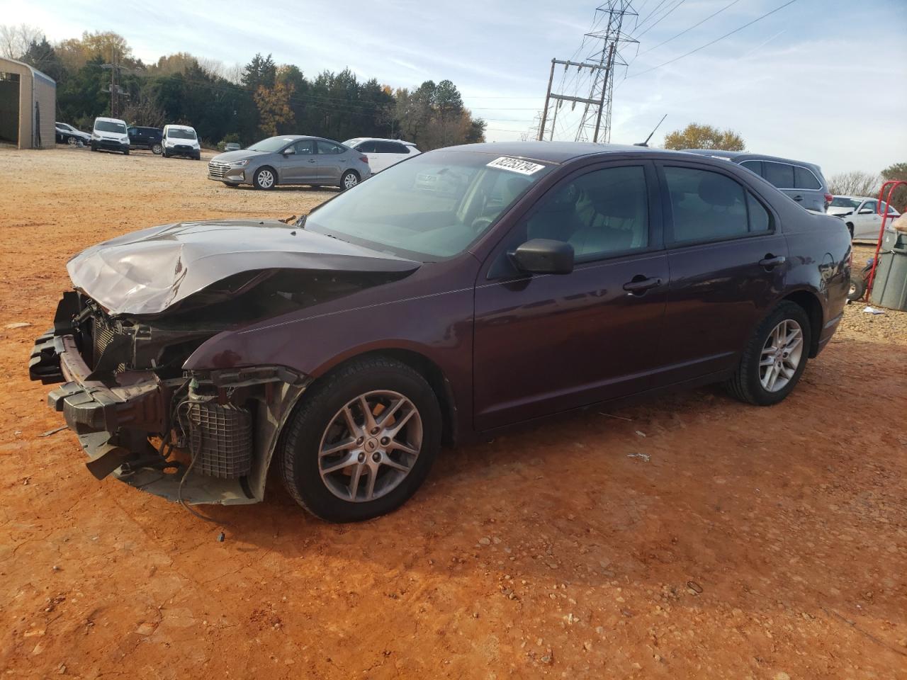 2011 Ford Fusion VIN 3FAHP0GA6BR322535