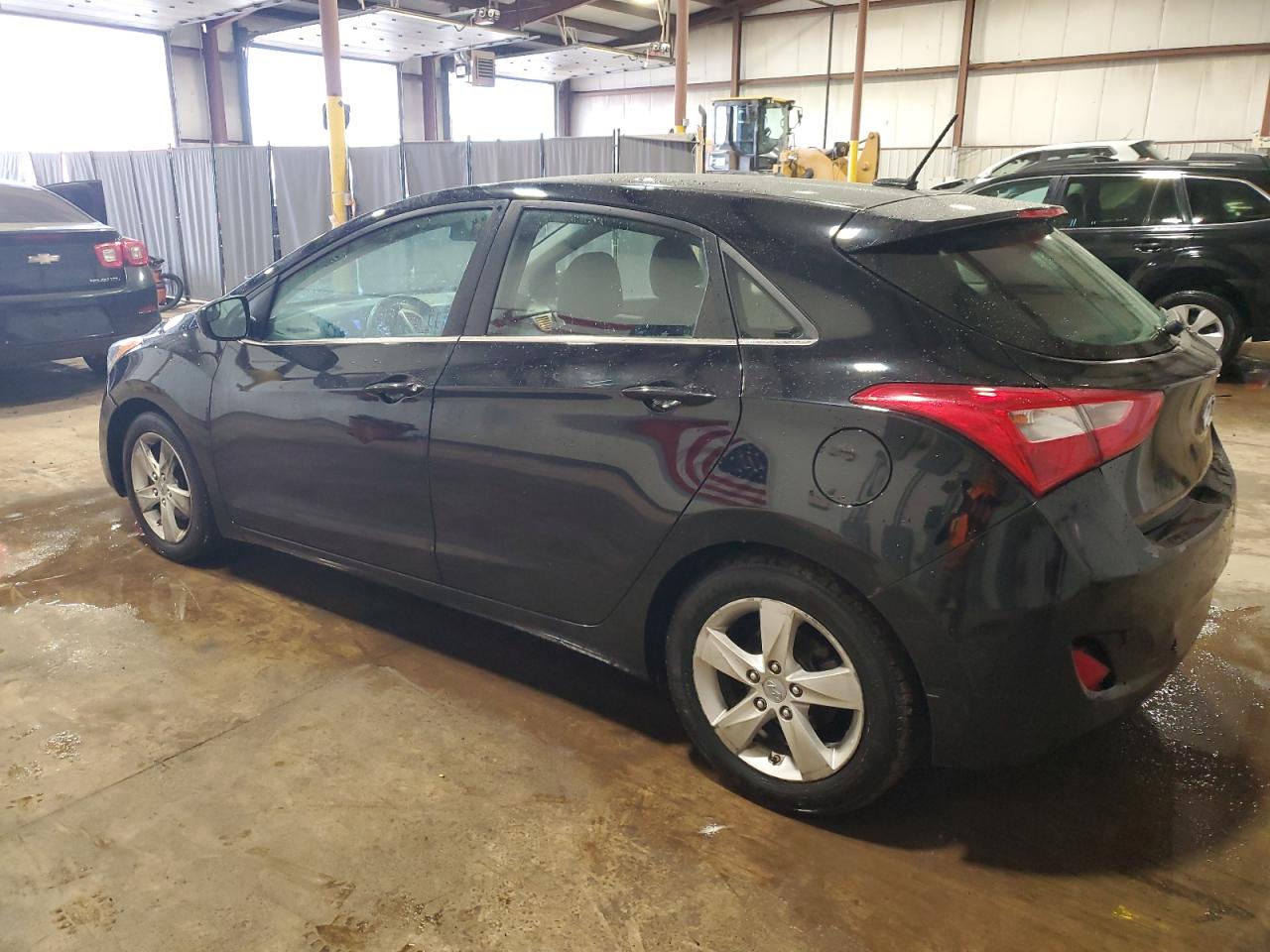 2017 Hyundai Elantra VIN KMHD35LH0HU357671 Copart auction photo, front end damage thumbnail 2