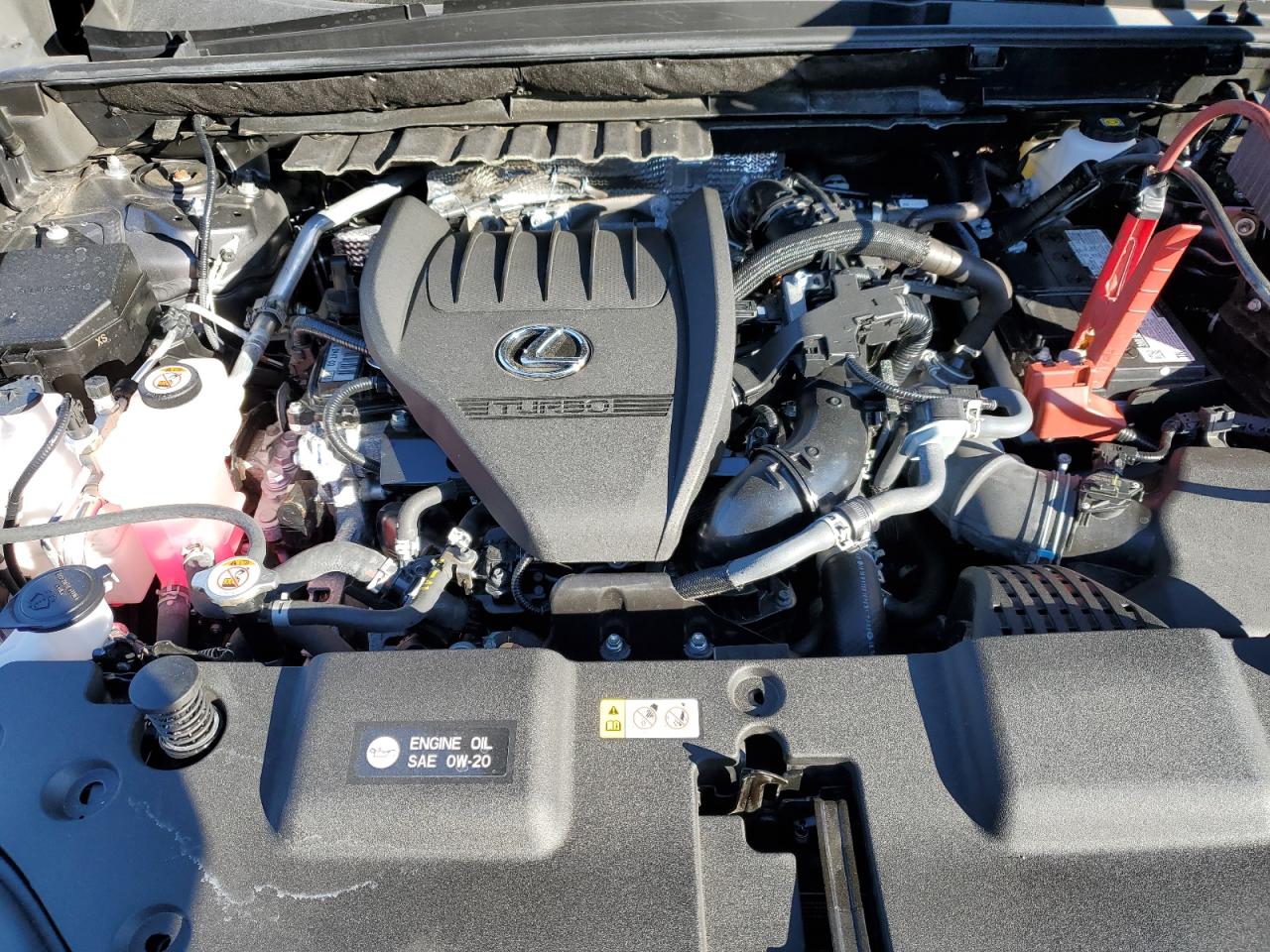 2024 Lexus NX VIN 2T2AGCEZ4RC053310 Copart auction photo, all over damage thumbnail 12