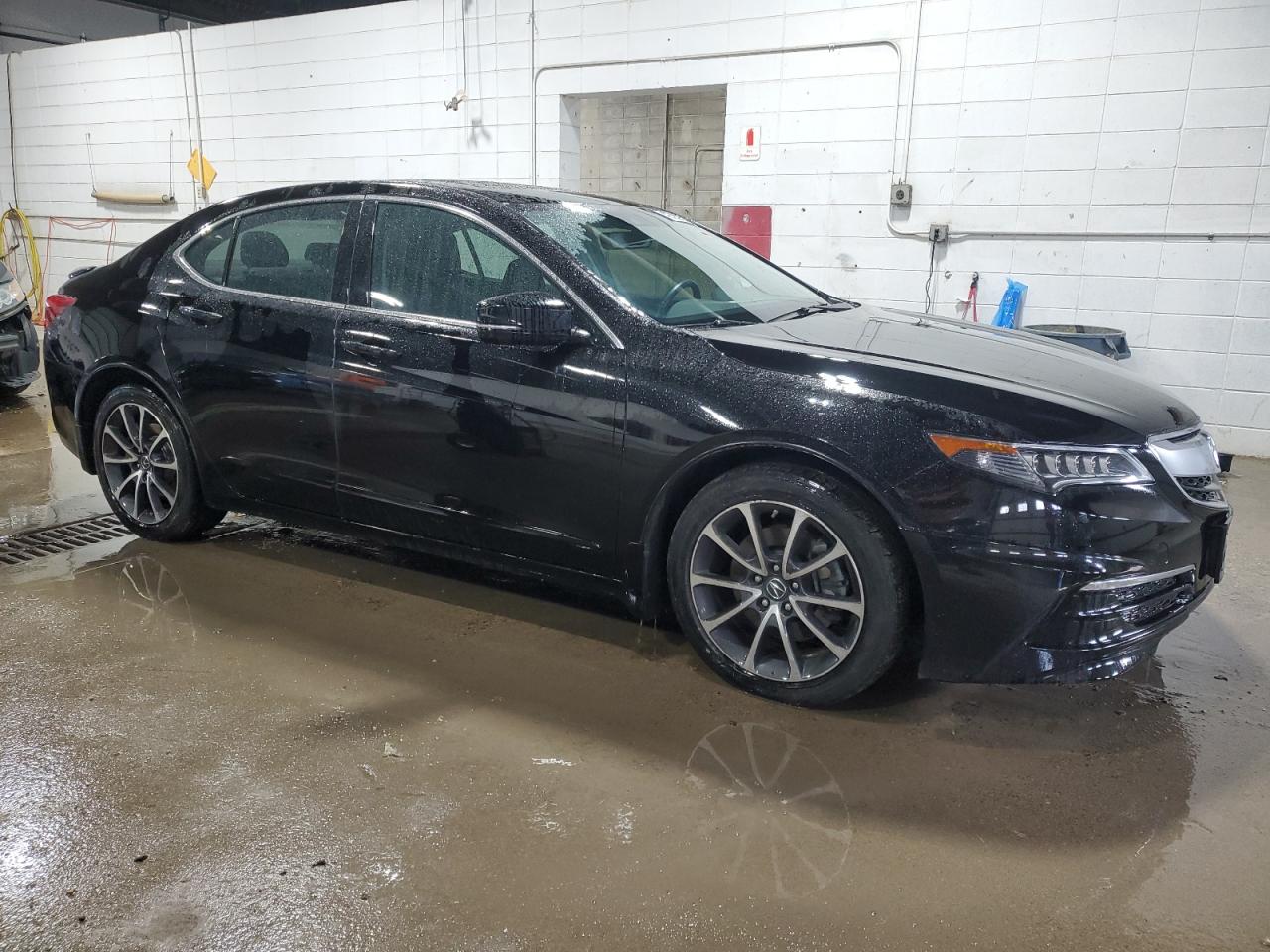 2016 Acura TLX VIN 19UUB3F57GA004410 Copart auction photo, front end / side damage thumbnail 4
