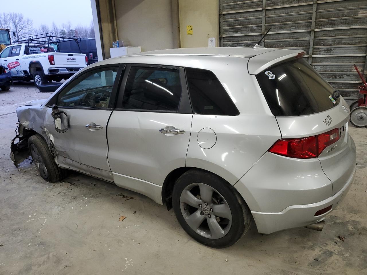 2007 Acura RDX VIN 5J8TB18257A002545 Copart auction photo, front end / side damage thumbnail 2