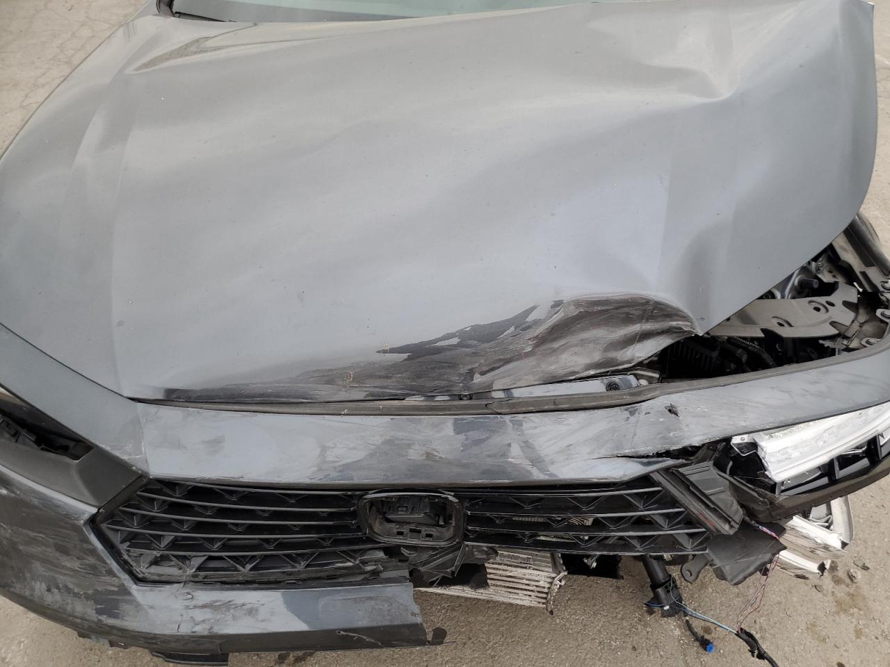 2023 Honda Accord VIN 1HGCY1F30PA049668 Copart auction photo, front end / minor dent/scratches damage thumbnail 11