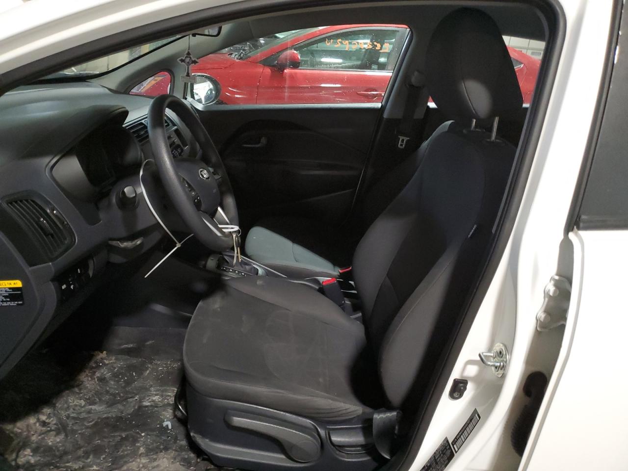 2014 KIA Rio VIN KNADM4A32E6382362 Copart auction photo, front end / minor dent/scratches damage thumbnail 7