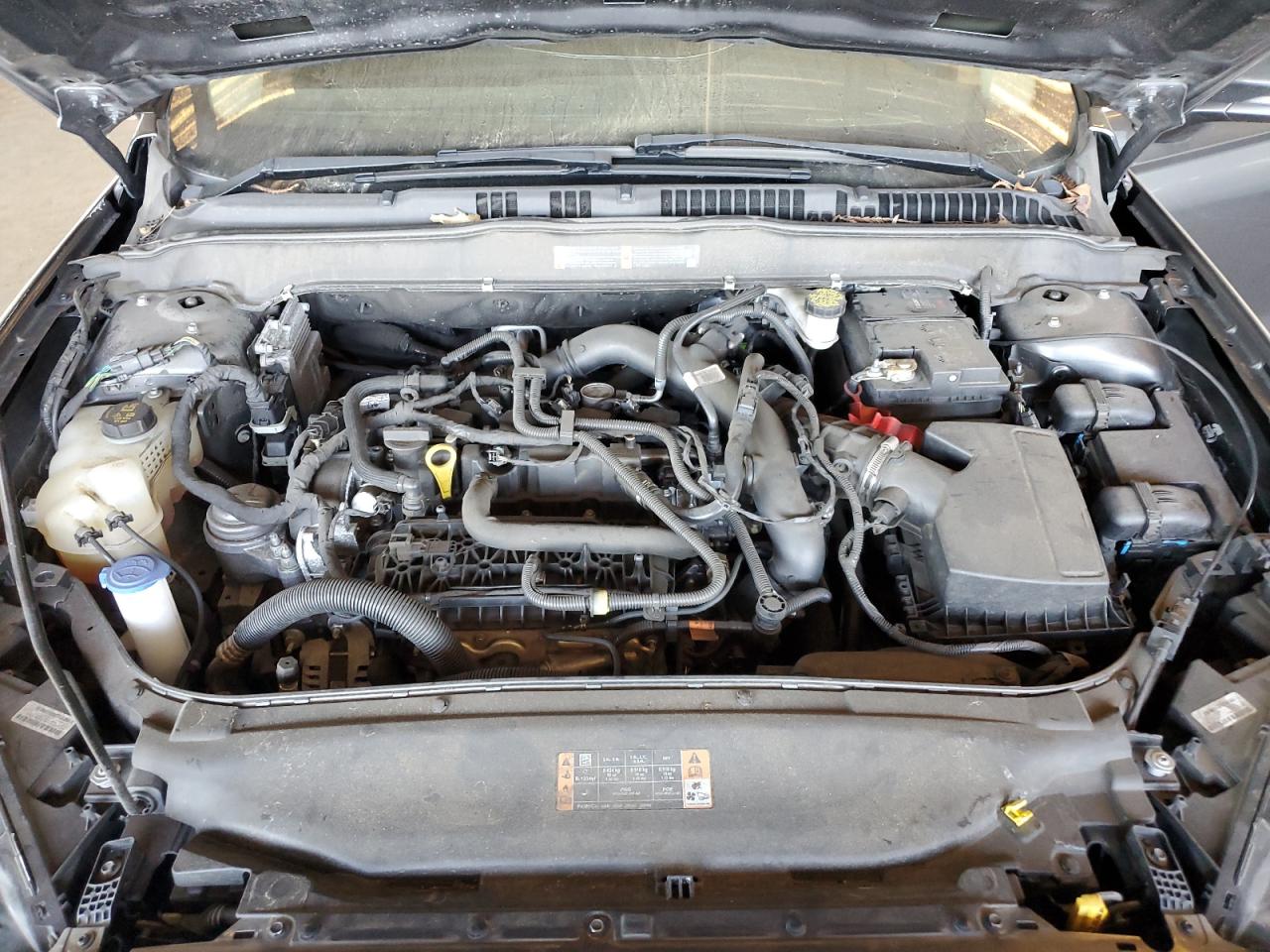 2020 Ford Fusion VIN 3FA6P0CDXLR114179 Copart auction photo, mechanical / front end damage thumbnail 11