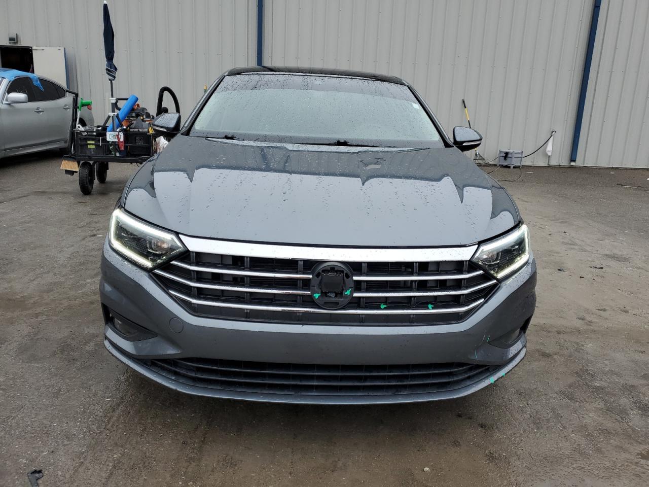 2019 Volkswagen Jetta VIN 3VWGB7BU8KM201806 Copart auction photo, rear end / all over damage thumbnail 5