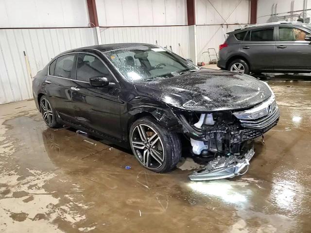 2017 Honda Accord VIN 1HGCR2F15HA296574 Copart auction photo, front end / side damage thumbnail 13