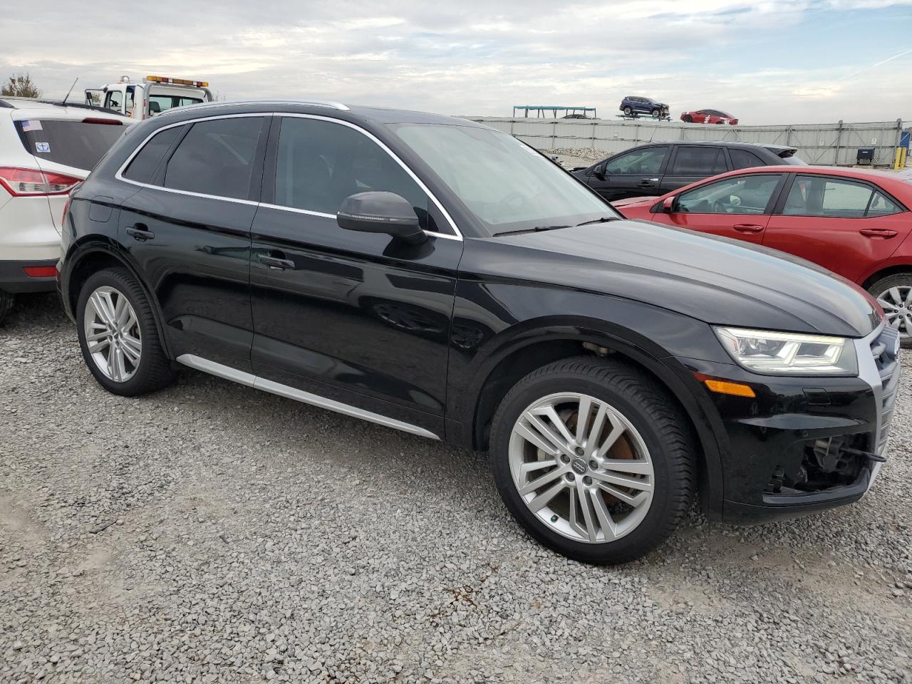 2018 Audi Q5 VIN WA1BNAFY0J2009861 Copart auction photo, front end damage thumbnail 4