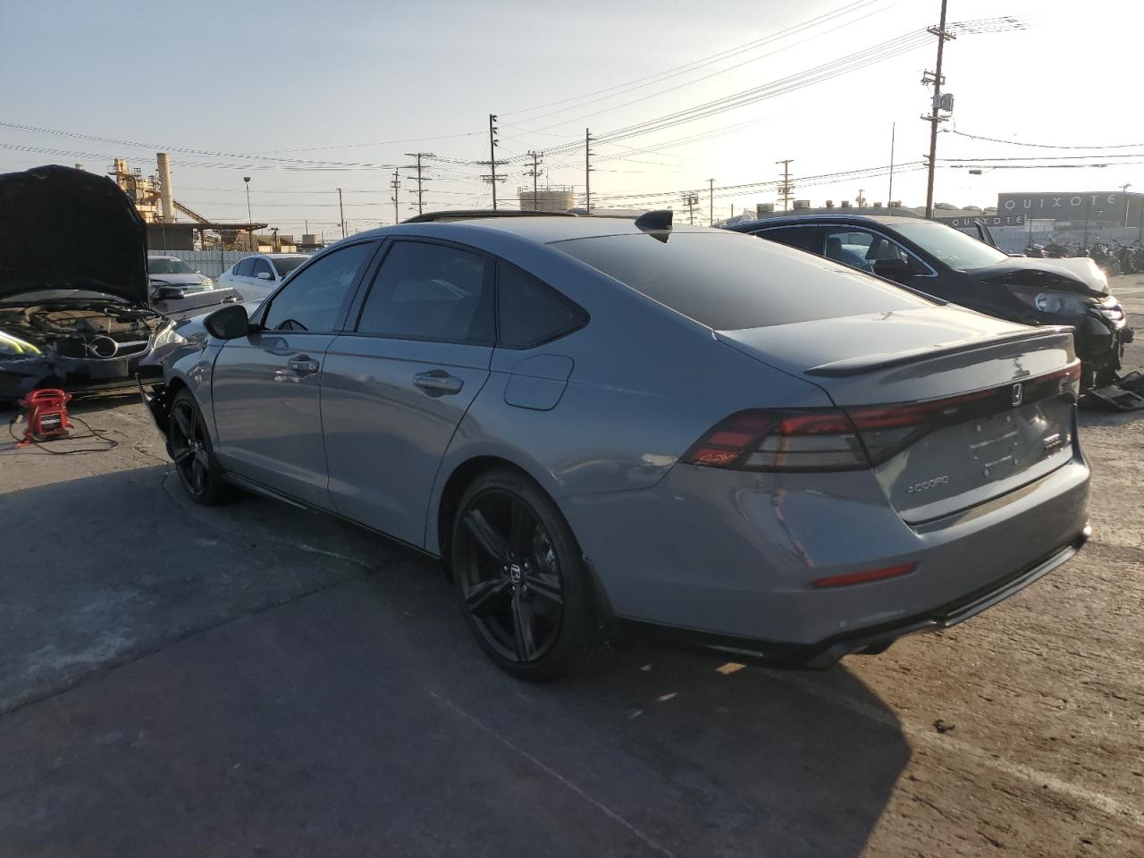 2024 Honda Accord VIN 1HGCY2F76RA073226 Copart auction photo, front end / side damage thumbnail 2
