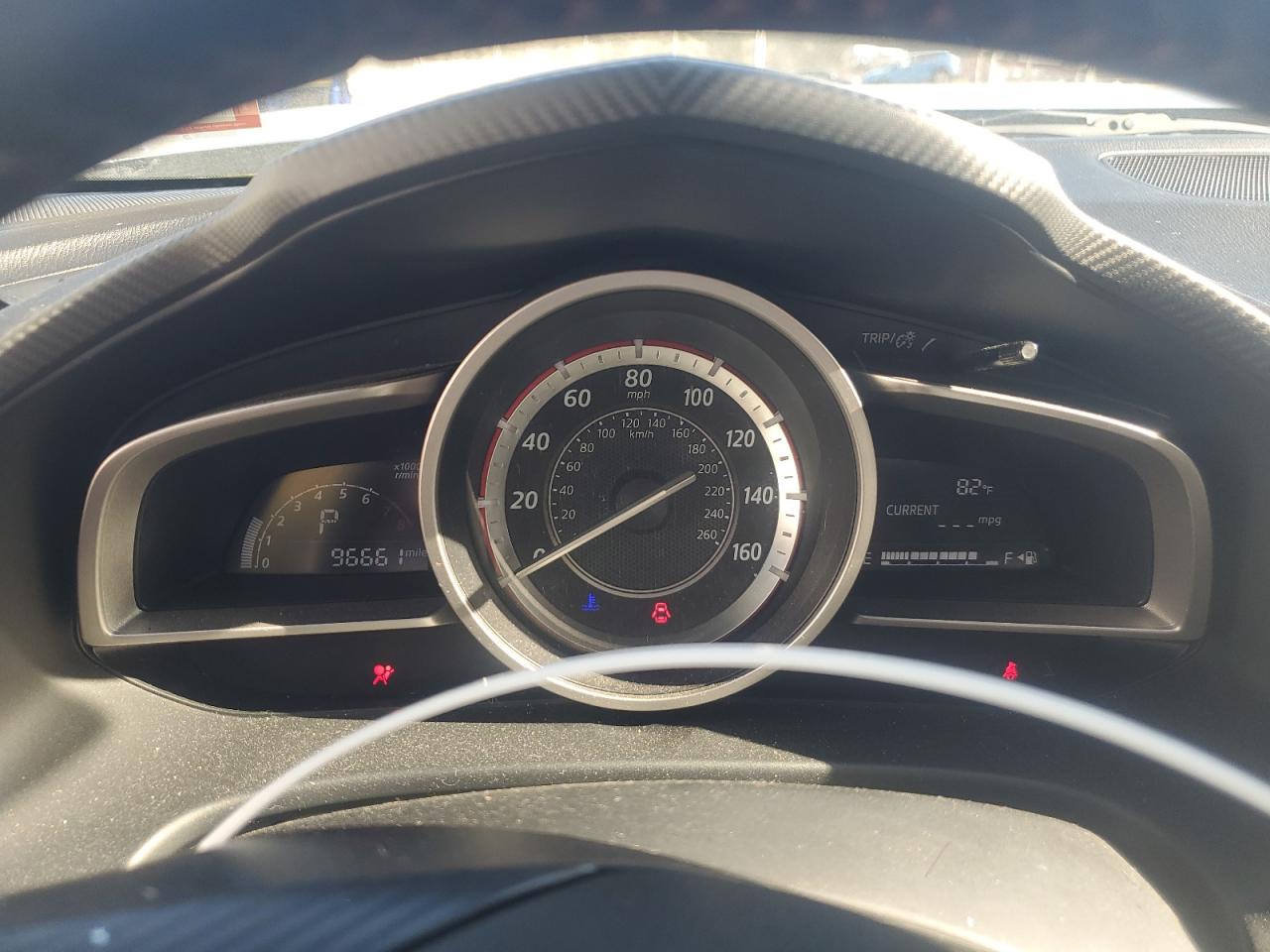 2014 Mazda 3 VIN JM1BM1M74E1184550 Copart auction photo, front end damage thumbnail 9