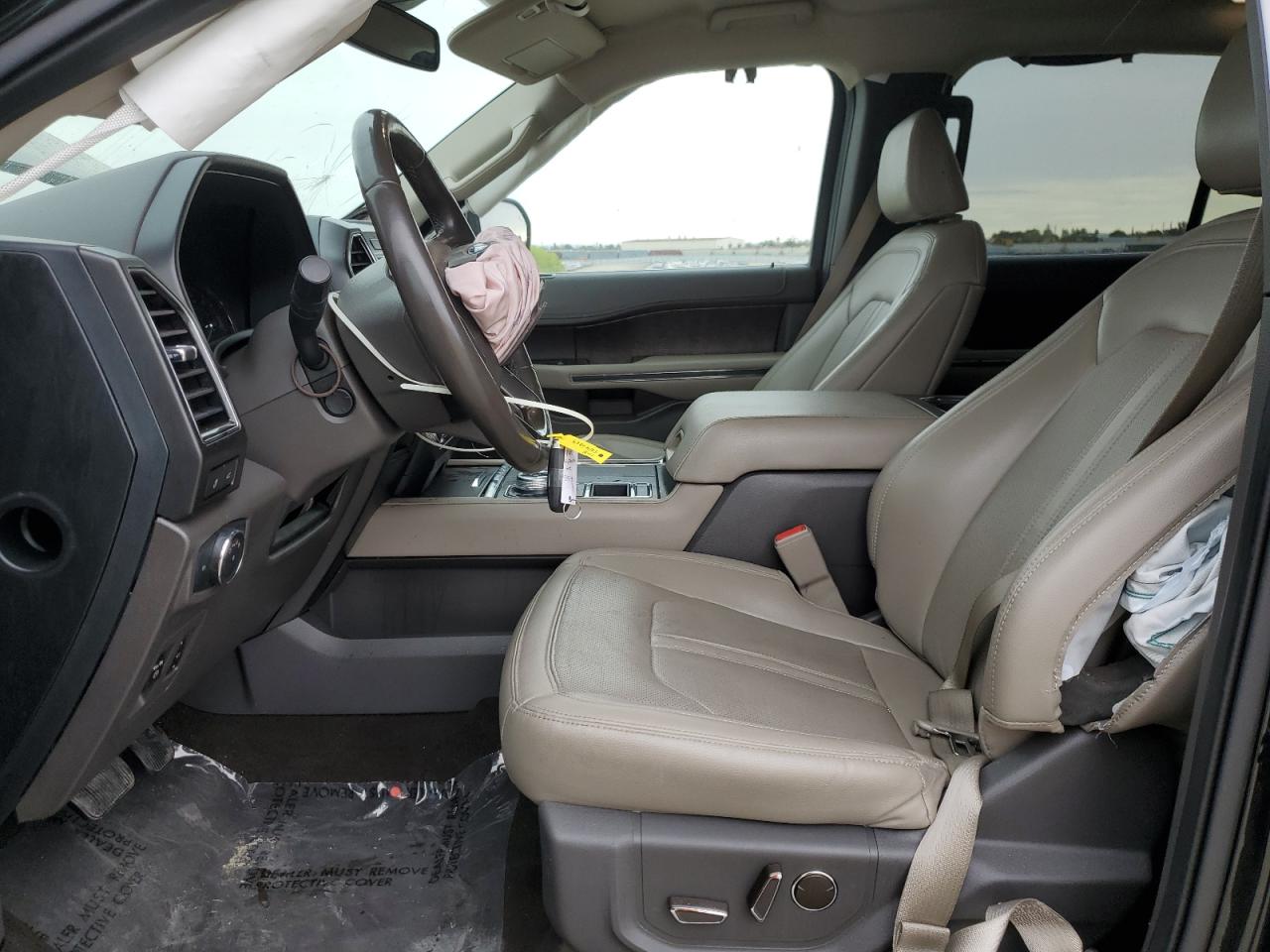 2021 Ford Expedition VIN 1FMJU1KT5MEA08525 Copart auction photo, front end damage thumbnail 7