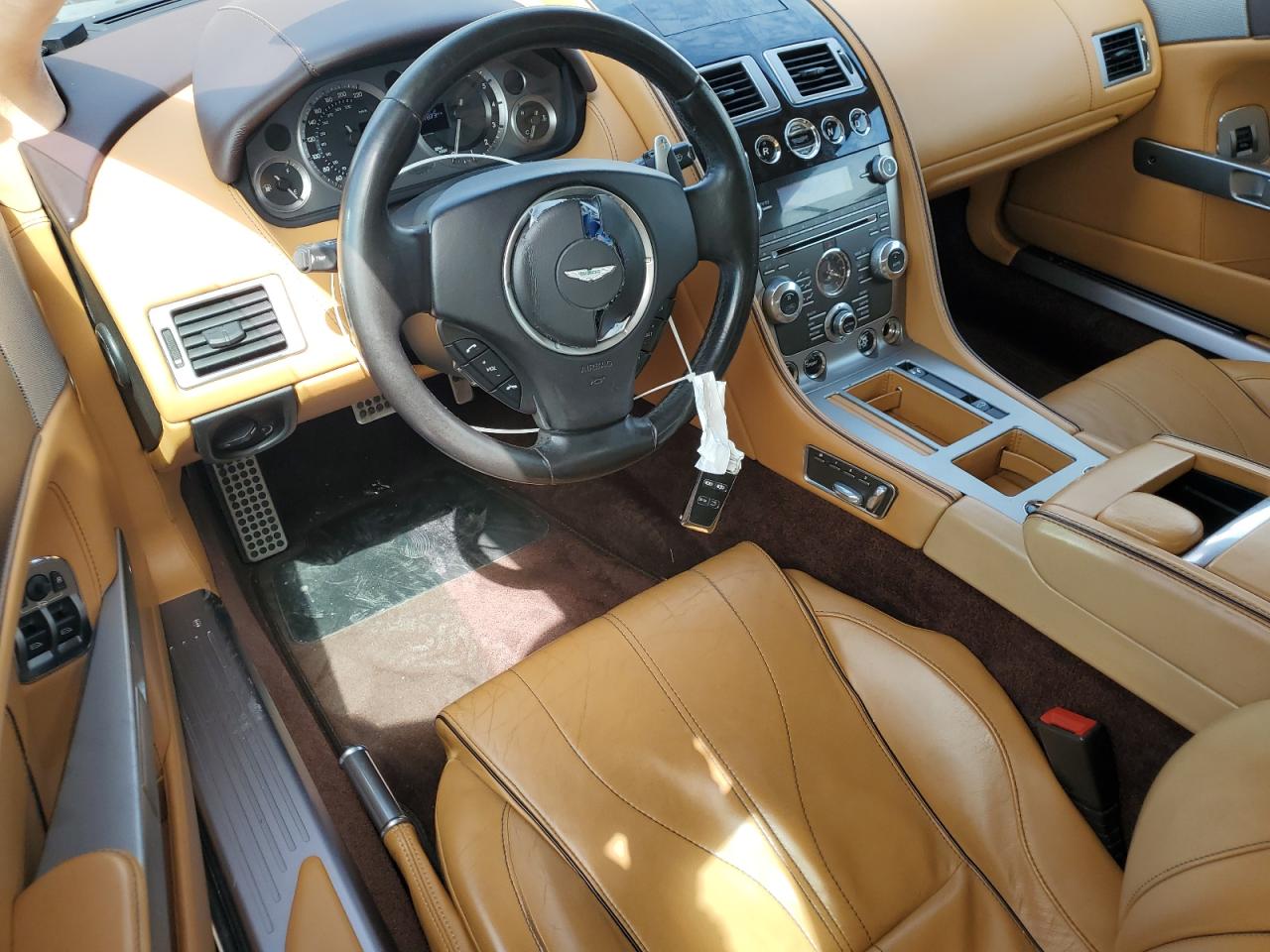 2014 Aston Martin DB9 VIN SCFFDABM1EGB15312 Copart auction photo, front end damage thumbnail 8